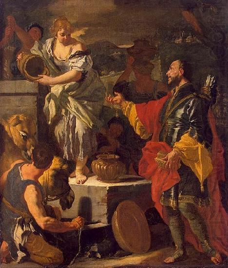 Francesco Solimena Rebecca at the Well china oil painting image
